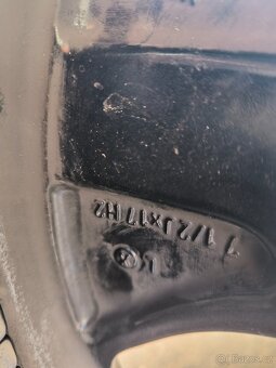 ALU 5x112 R17 orig. BMW + celoroční pneu GOOD YEAR - 7