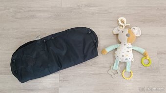 PINKIE zimní fusak se snímatelným kožíškem + rukávník - 7