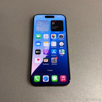 iPhone 15 Pro 128GB, natural titan, 12 měsíců záruka - 7