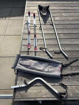 Thule Chariot Cougar + cykloset + skiset + miminkovník - 7