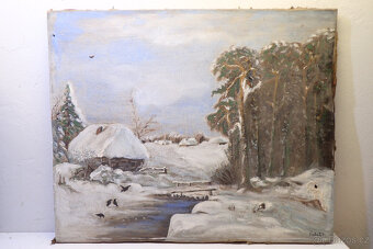 Obraz z půdy - olej - 7