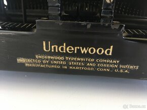 Psací stroj UNDERWOOD - 7