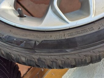 Prodám Alu disk Ford s pneumatikami Kumho SOLUS 4S HA32 - 7