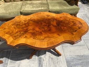 Zámecká sedací souprava  Biedermeier- AKCE doprava - 7