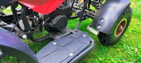 Nová červená dětská čtyřkolka 50ccm DRG - 7