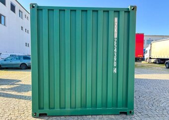 Lodní kontejner 20' RAL 6005 zelená -DOPRAVA ZDARMA - 7