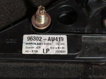 Levé Zpětné Zrdcátko Nissan Primera P12 - 7