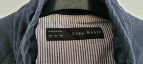 Dámská navy přechodová bunda Zara vel. L - 7