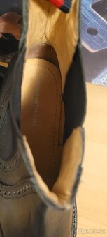 Kožené kotníkové boty - 7