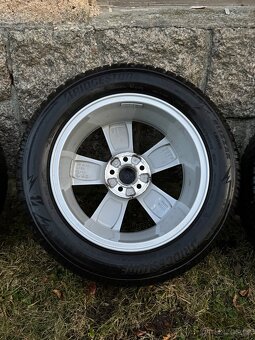 Zimni alu kola skoda scala 195/60 r16 - 7