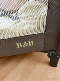 dětská cestovní postýlka značka B&B - 7