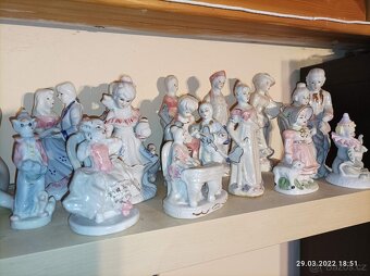 Porcelánové sošky sbírka 160 ks - 7