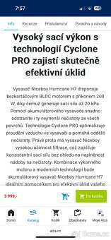 Vysavač akumulátorový - 7