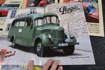 ROČNÍK 2010 MOTOR JOURNAL, ŠKODA 1000 MBX, VESPA, PRAGA RN, - 7