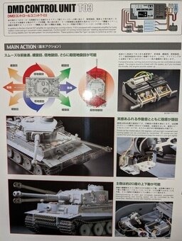 modelářství 3 tanky Tamiya + kolový nakladač Amewi, použité - 7