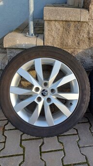 alu Kola 5x112 r17 Crystal škoda Octaviia III Face - 7