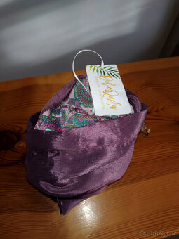 Letní hedvábné šaty Santorini Long, zn. Dolce Quela - Nové - 7