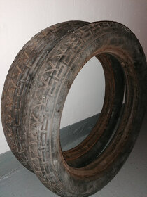falcové ráfky + falcové pneumatiky 25x3,85 - 7