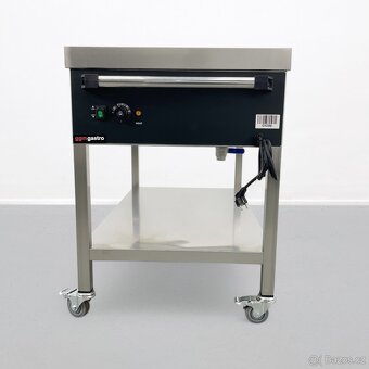 Termo vozík s ohřevnou vanou - 3x GN 1/1 - 7