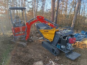 Zemní práce minibagrem - půjčovna strojů - 7