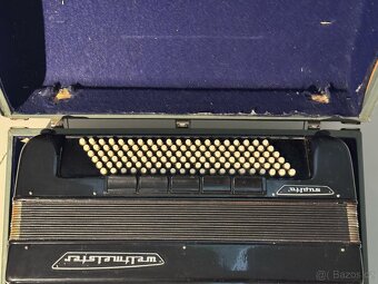 Velký Weltmeister akordeon (harmonika) + kufr - 7