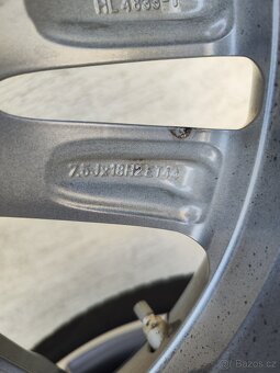 Originální ALU kola MERCEDES 18" s pneu PIRELLI - 7