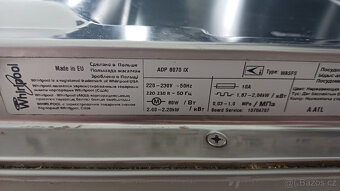 Myčka Whirlpool ADP 8070 IX - 7