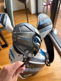 Set Ai Smoke Paradym triple diamond hyb 18, 3W 15, driver 9 - 7