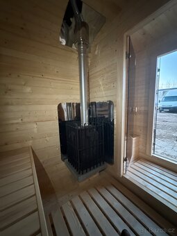 ZAHRADNÍ SUDOVÁ SAUNA QUADRO 340 cm 3QL - 7