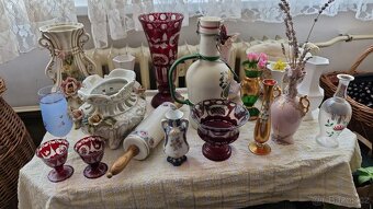 Porcelán CIBULÁK, růžový porcelán - 7