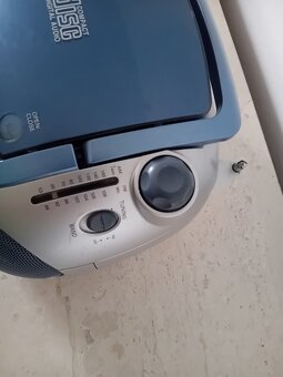 Rádio magnetofon, CD, SANYO vyrobeno v Japonsku - 7