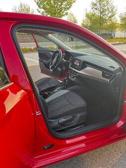 Škoda Scala 1.6 TDI 85 kW – Automat, krásná červená, top sta - 7