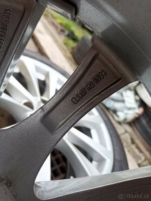 Alu kola 5 x 120, zimní pneu 225/55/17 - 7