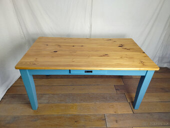 Jídelní stůl - dřevo smrk - 7