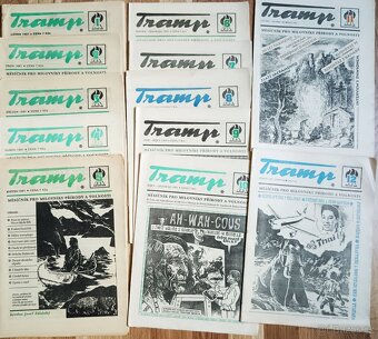 Časopisy Tramp 1996, 1991,1971, 1995, 1991, 1998. - 7