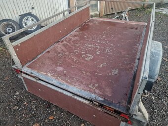 Přívěsný vozik VEZEKO VÁRIO bržděný 205cm x 127cm - 7