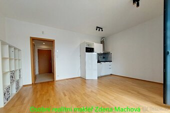 Pronájem 1kk s balkonem, gar.stání, sklep, ul. Olšanská - 7