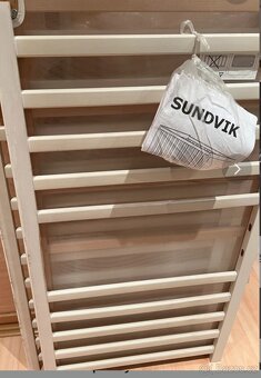 IKEA Sundvik dětská postýlka bílá 60x120cm s matraci - 7