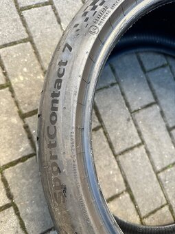 Použité letní pneu: 255/35/R20 XL- 4 kusy. - 7