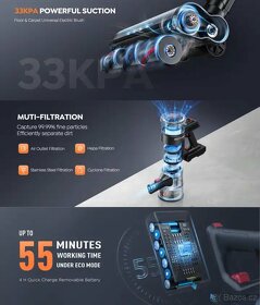 Dyson V10 alternativa = Buture JR700 - 7