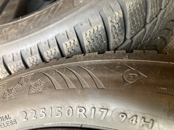 Alu kola BMW X1 + 3 E90 17" 5x120 zimní DUNLOP 225/50R17 - 7