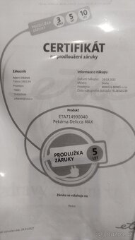 Domácí pekárna ETA delica Max - 7