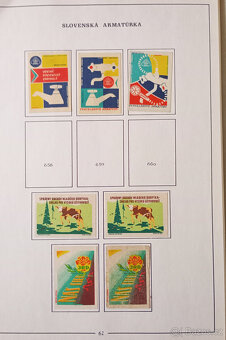 Album 187 zápalkových nálepek Slovensko 1959–1960 - 7