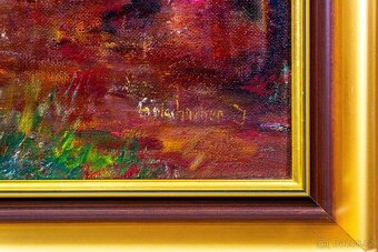 Procházka lesem, J.Gorlechacher, 1010 × 870 mm - 7