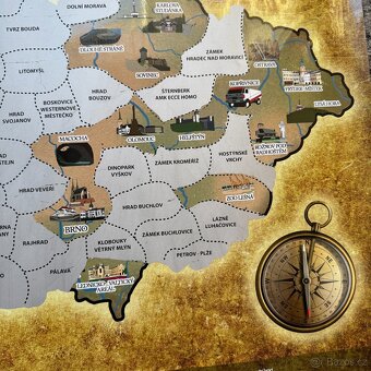 Stírací mapa České republiky - 7