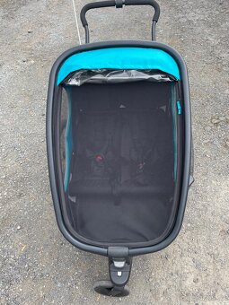 Sportovní cyklovozík Hamax Pioneer pro 2 děti - 7
