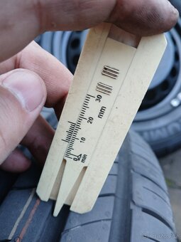 Plechová kola,sada,5x100,ET40,KUMHO,185/65 R15, NOVÁ SADA - 7