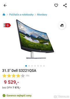 Dell Monitor 31.5" S3221QSA (4K) - 7