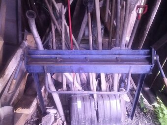Prodám karosářskou ohýbačku plechu 1000/1mm - 7