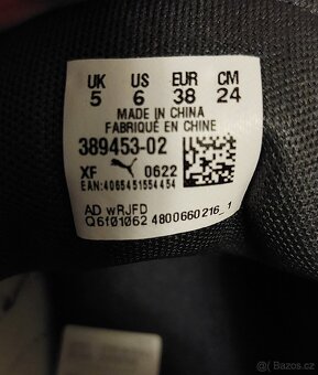 NOVÉ boty - tenisky puma velikost 38 - 7